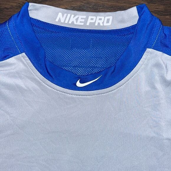 Nike Pro MLB Baseball 3/4 sleeve warm up under shirt Los Angeles Dodgers Royals - Picture 2 of 4